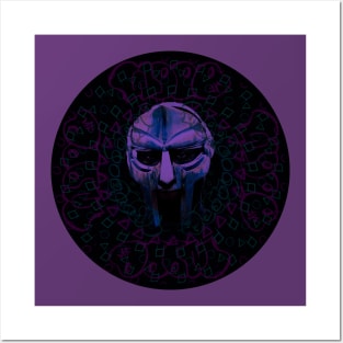 MF DOOM MASK Posters and Art